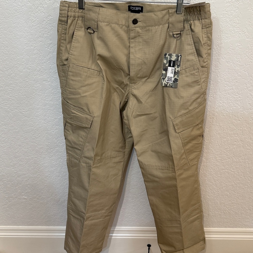NWT. CQR Tactical Men's Cargo Pants, Size 36W x 30L - Picture 10 of 12